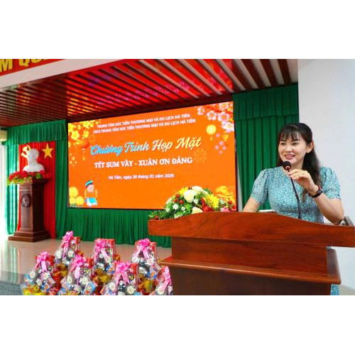 Trung Tâm Xúc Tiến Thương Mại Và Du Lịch Hà Tiên Tổ Chức Họp Mặt “Tết Sum Vầy - Xuân Ơn Đảng” Năm 2026